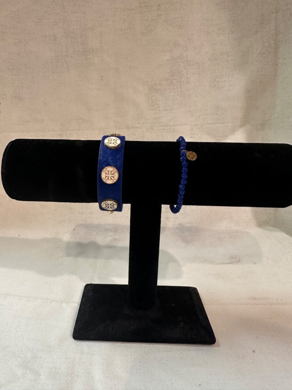 Torch Burch Bracelet Set Royal Blue - Picture 3 of 4